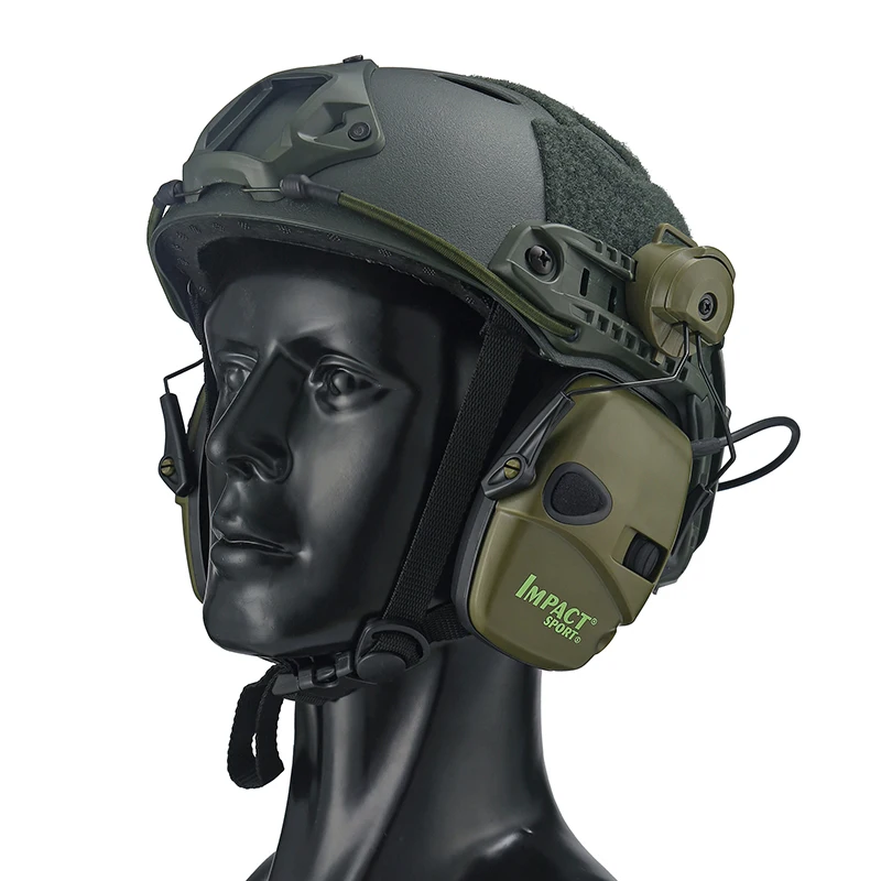 Outdoor Sports Anti-noise Impact Sound Amplification Electronic Shooting Earmuff Tactical Hunting Hearing Protective Headset