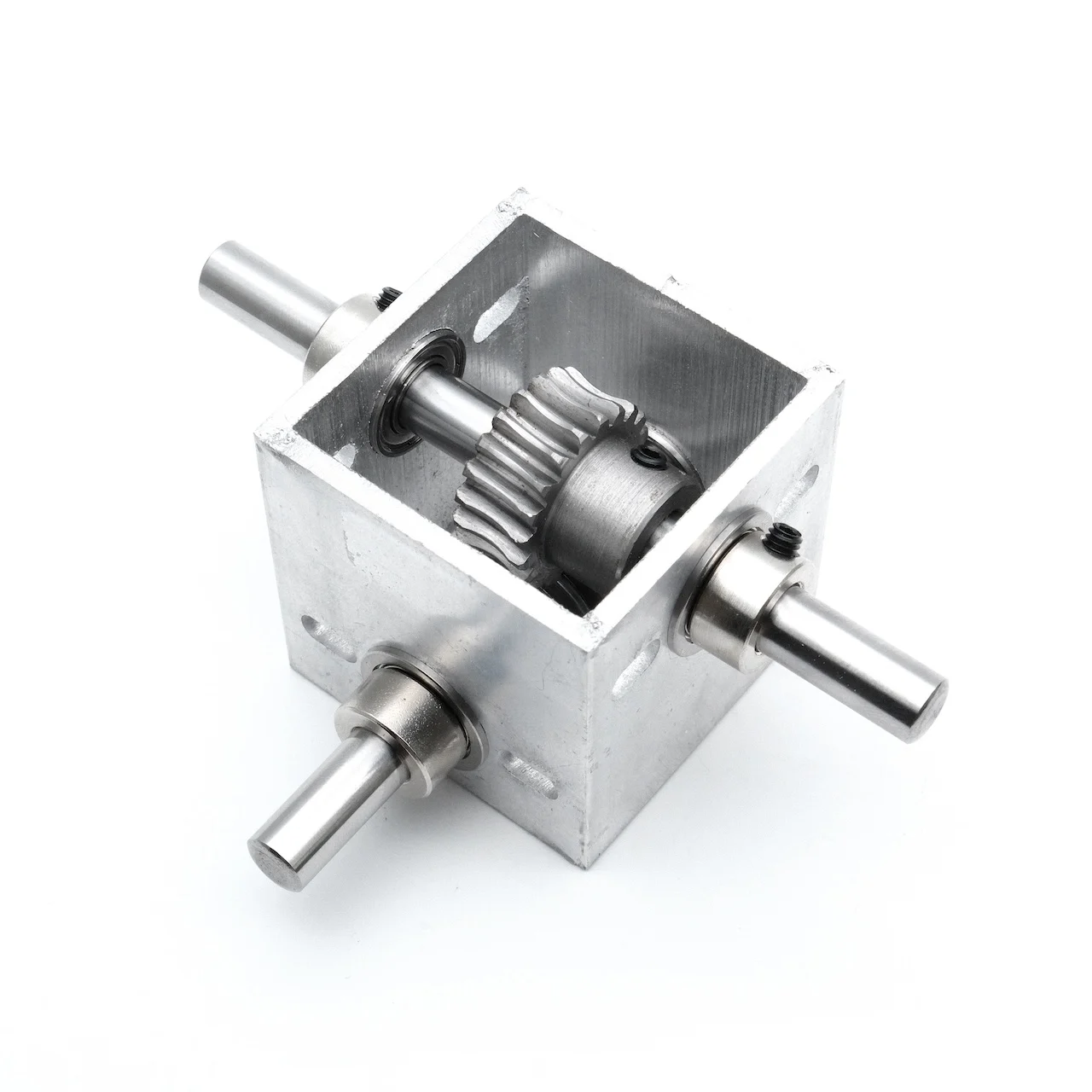 

1:20 8MM High Torque Metal Gearbox Worm Gear Reducer DIY Robot Toy Car Precision Gear Ratio For Enhanced Performance