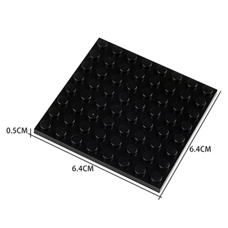 12PCS PLATE 8x8 Compatible with 41539 Self-Locking Bricks Building Blocks Toys Accessories