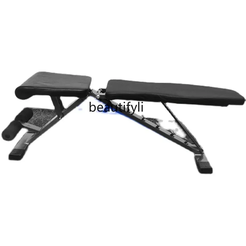 A49 Household, fitness, dumbbell stool folding bench press, supine abdominal machine