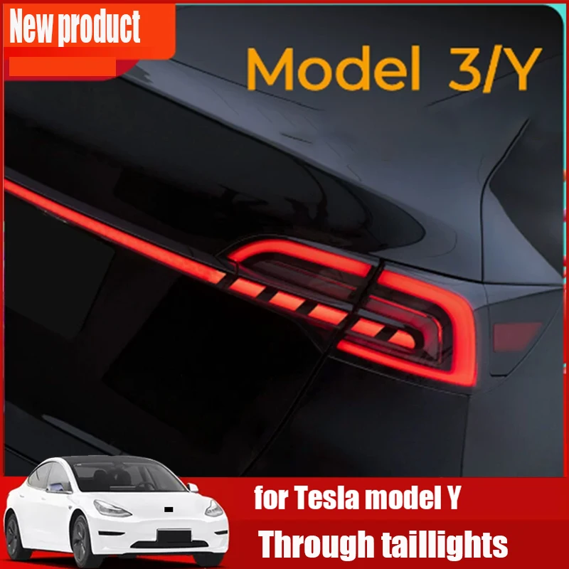 

For Tesla Model Y/3 star chain through tail light, brake light, rear headlight modification