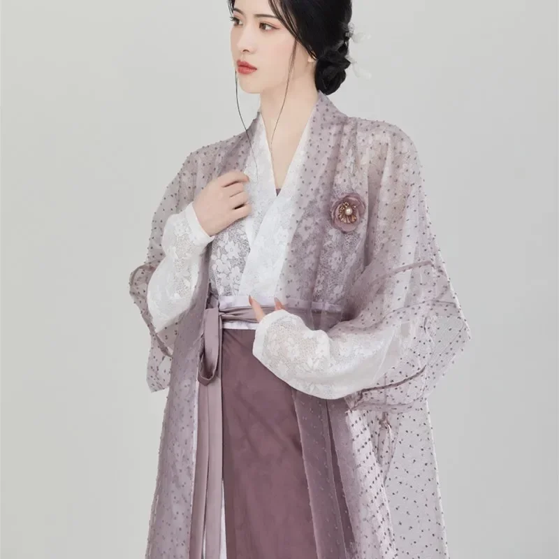 

Original Hanfu Song-Made Chinese-Style Printed Hanfu Creative Simple Traditional Female Hanfu Skirt For Gift