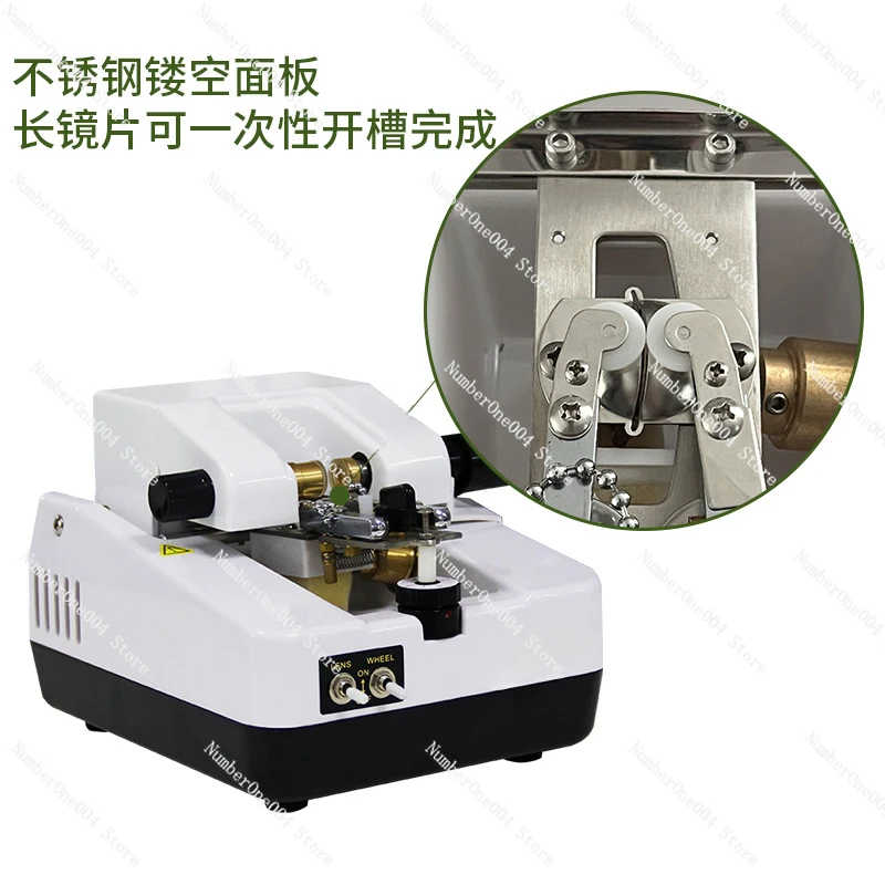 

Applicable to Slotting Machine Wire Drawing Machine Half Frame Glasses Stainless Steel Cutting