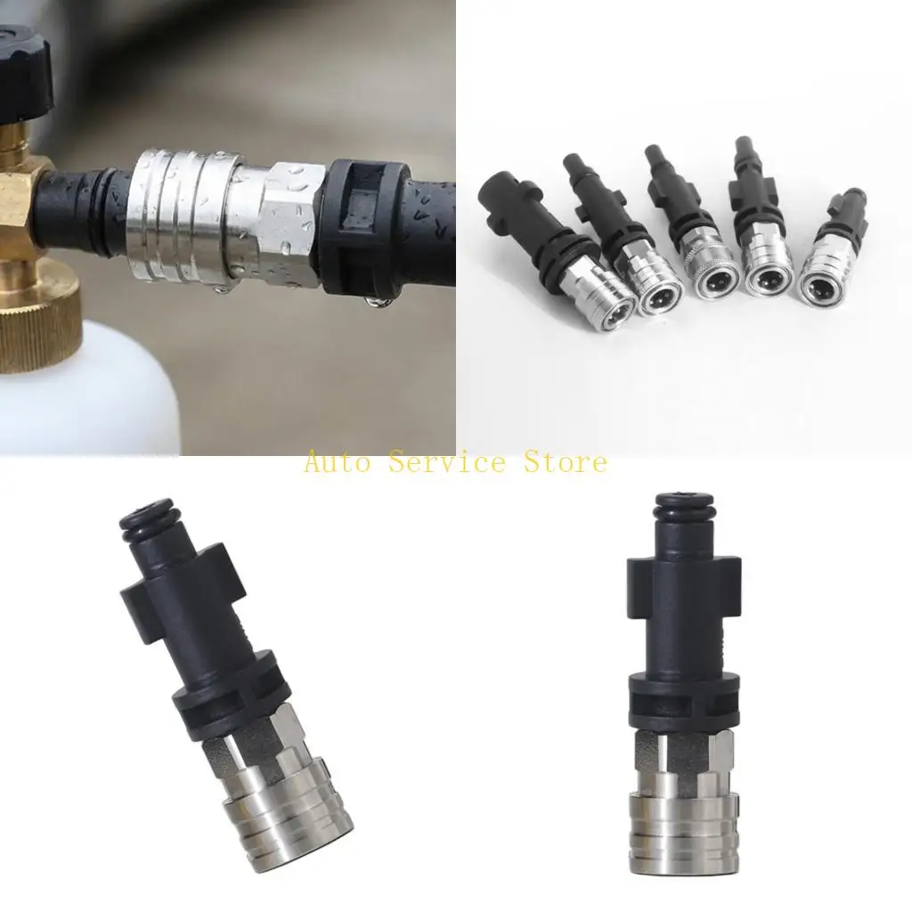 462A Universal 1/4 Inch Foam Cannons Adapter High Pressure Washer Quick Connector For Pressure Washers Easy Install
