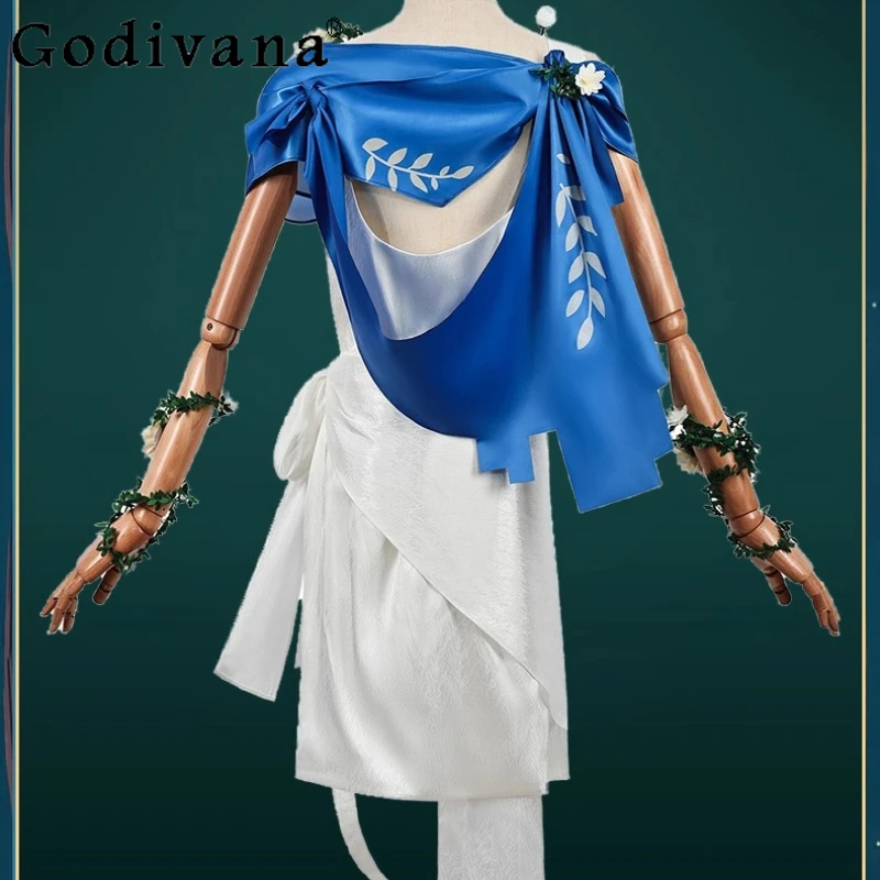 Anime Białe Ubrania z Kwiatami dla Mężczyzn Gra Identity V Cosplay Moda Zestaw do Odgrywania Ról Dorosły Love Live Comic Con Strój