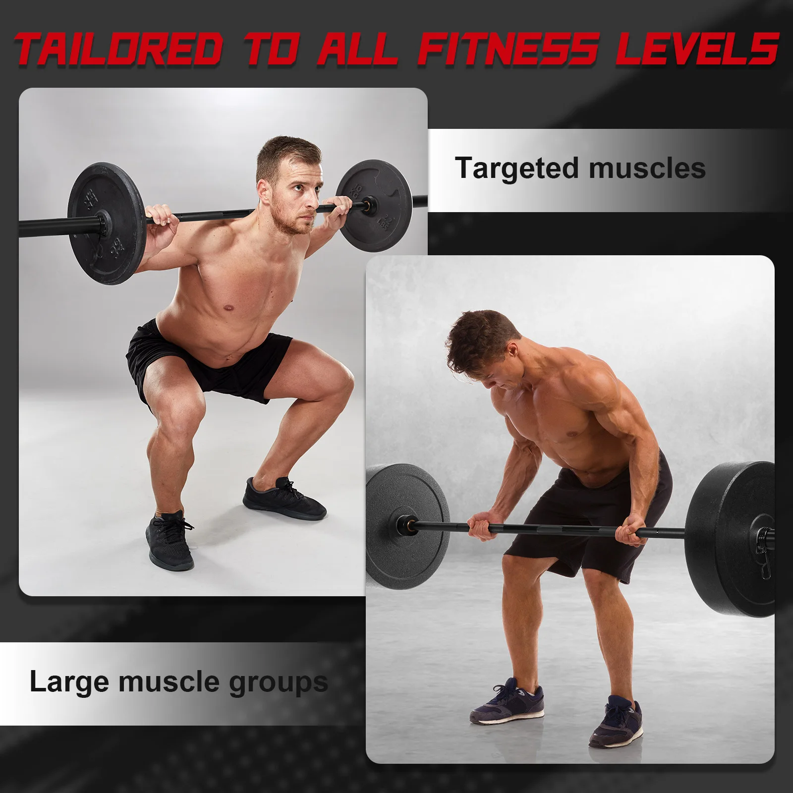 2.2 متر كروم اللياقة البدنية الحديد بار استبدال قضيب مستقيم الحديد بار الصالة الرياضية الحديد موصل لصالة الألعاب الرياضية الحديد بار تدريب القوة