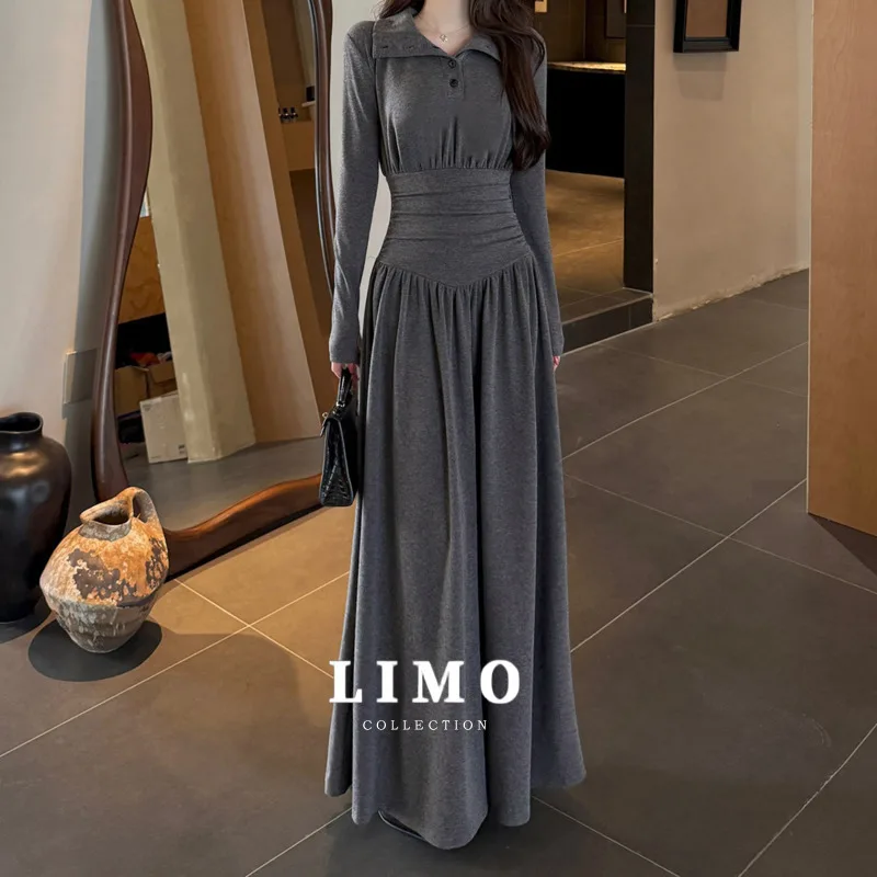 

LIMO модные винтажные элегантные платья для женщин 202, весенне-летнее вечернее платье для гостей, дизайн с рюшами, полиэстер, спандекс, коктейльное платье