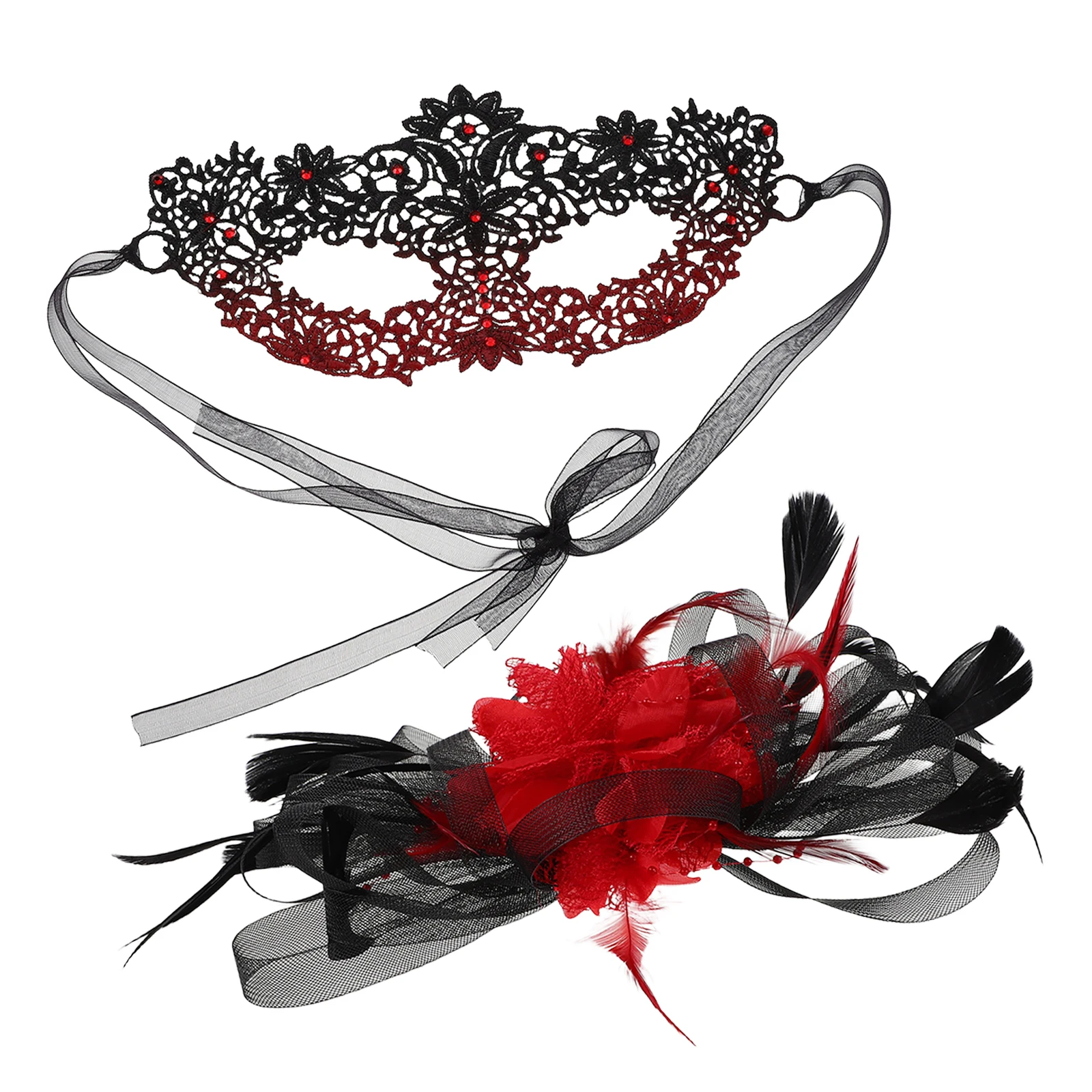 

Venetian Masquerade Mask Half Face Elegant Colorful Vintage Style for Halloween Costume Party Tea Party Carnival