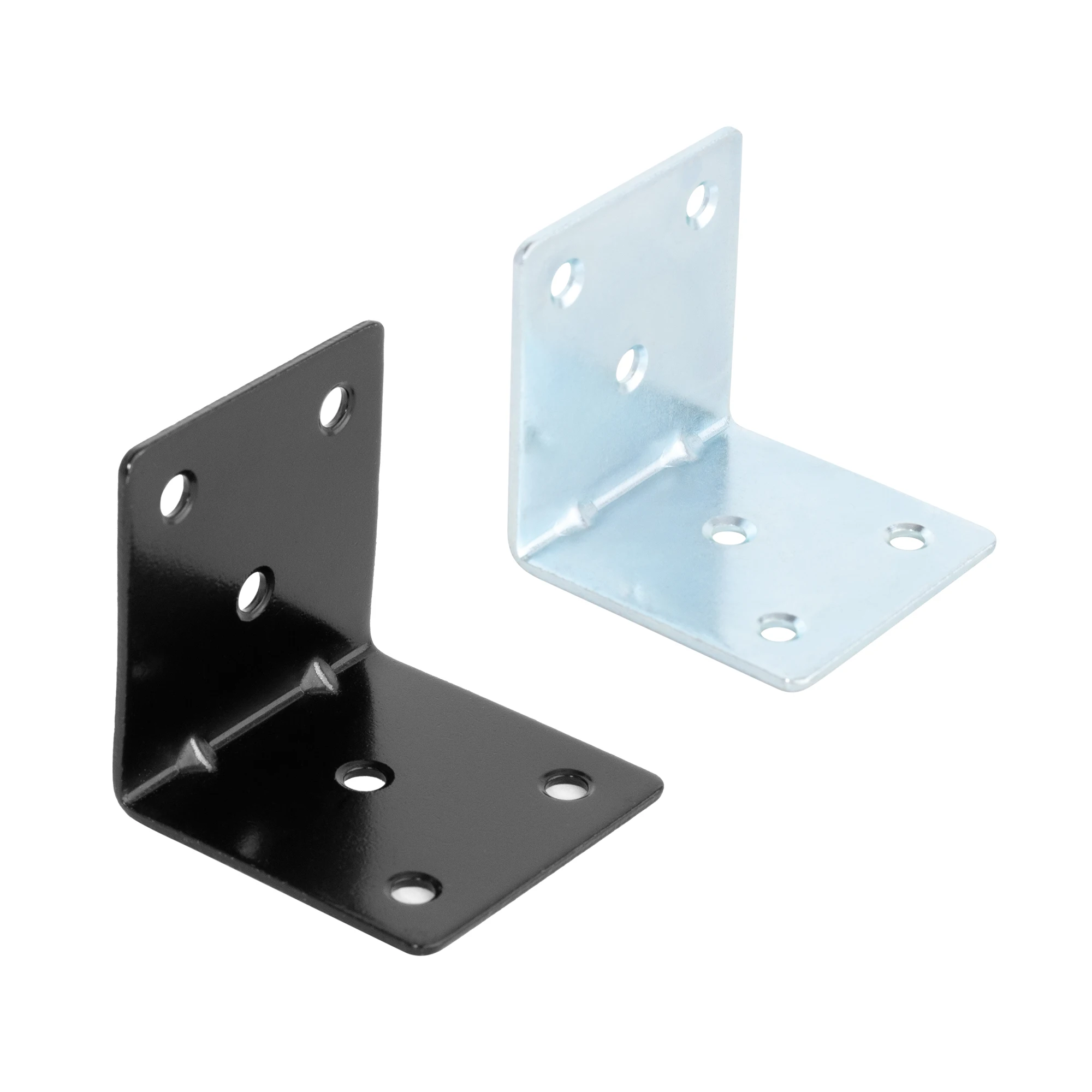Metal Heavy Duty Corner Bracket 90 Degree Angle L Shaped Iron Corner Shelf Brackets for Wooden Furniture Reinforcement Mounting