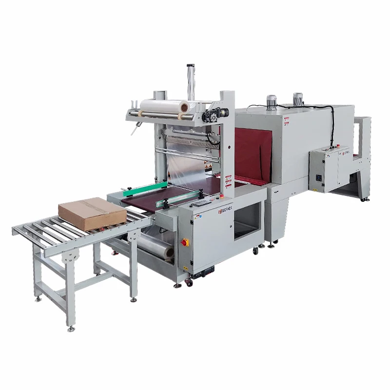 UXF-6030A Straight Line Infeed Type Sleeve Wrapper Web Sealer Sleeve Shrink Wrapping Machine