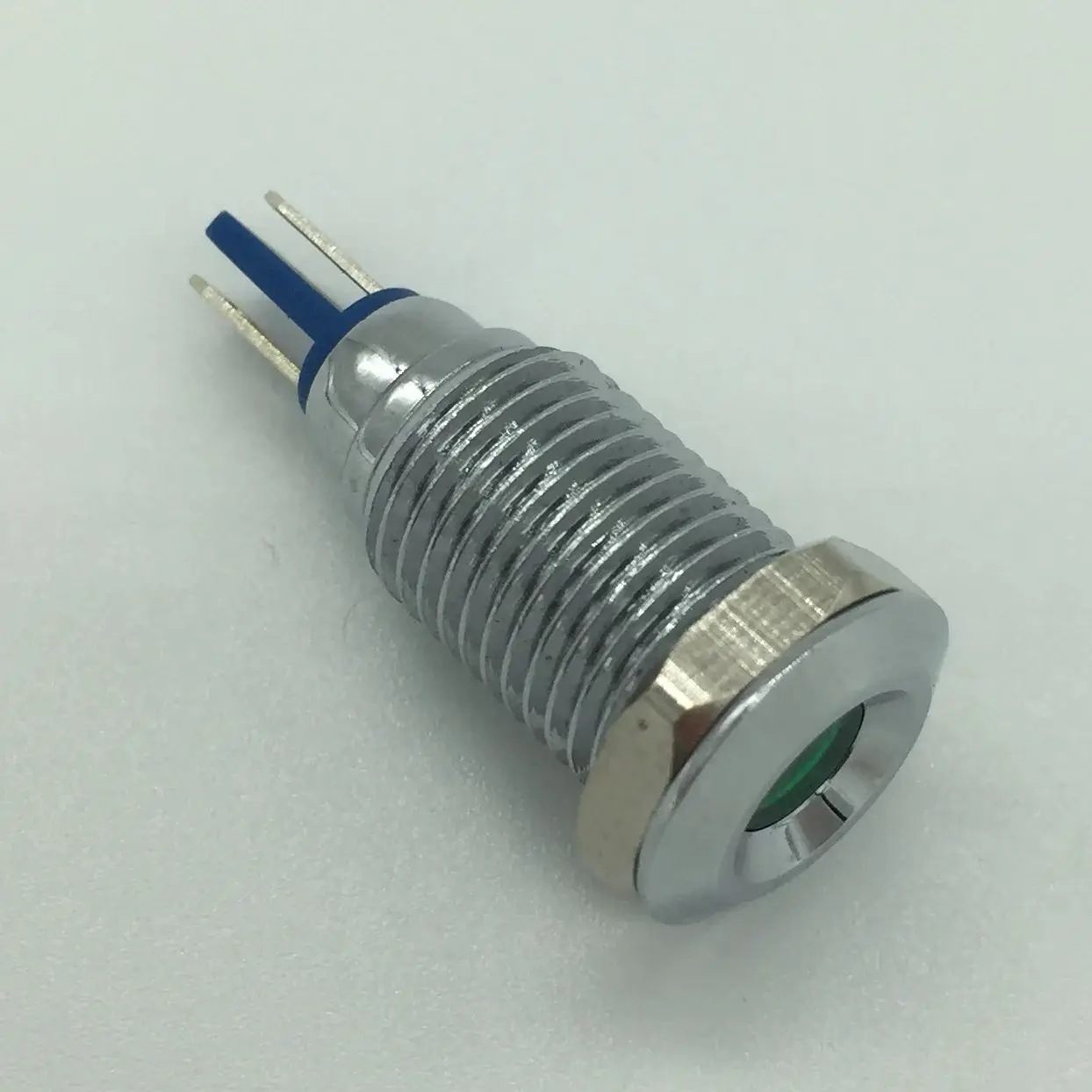 Indicatore luminoso di segnalazione in metallo Zusen da 10 mm IP65