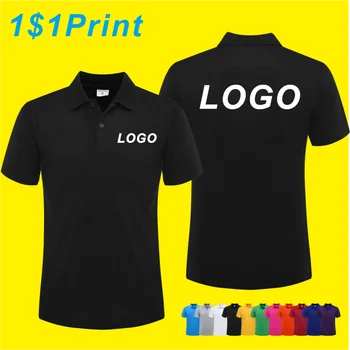 ロゴが刺繍された半袖ポロシャツ,カジュアルトップ,カスタムプリント,通気性,安価,ユニセックス,夏,2025
