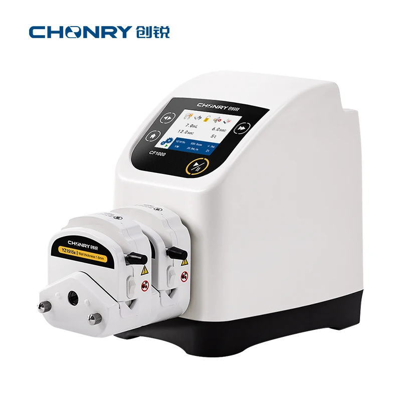 CHONRY CF1000 precision peristaltic dosing pump liquid transfer peristaltic pump lab peristaltic pump