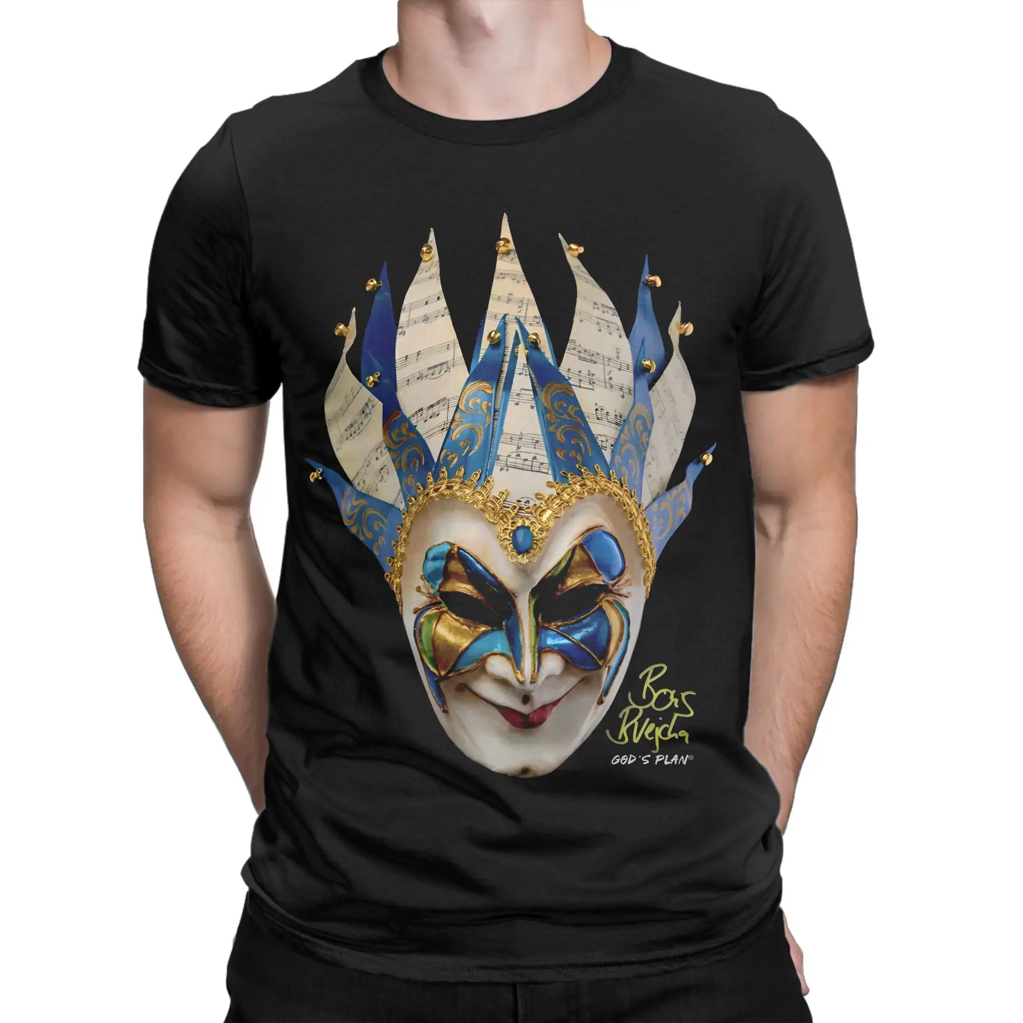 

Men Women Graphic Print Dj Boris Brejcha 2025 Tee T Shirt Cotton T-shirts Clothing