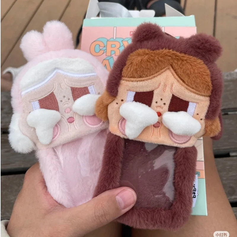 New Crybaby Crying Again Series Flufy Card Sleeve Blind Box Cute Peripheral Accessories Surprise Mystery Box Model Decor Toys