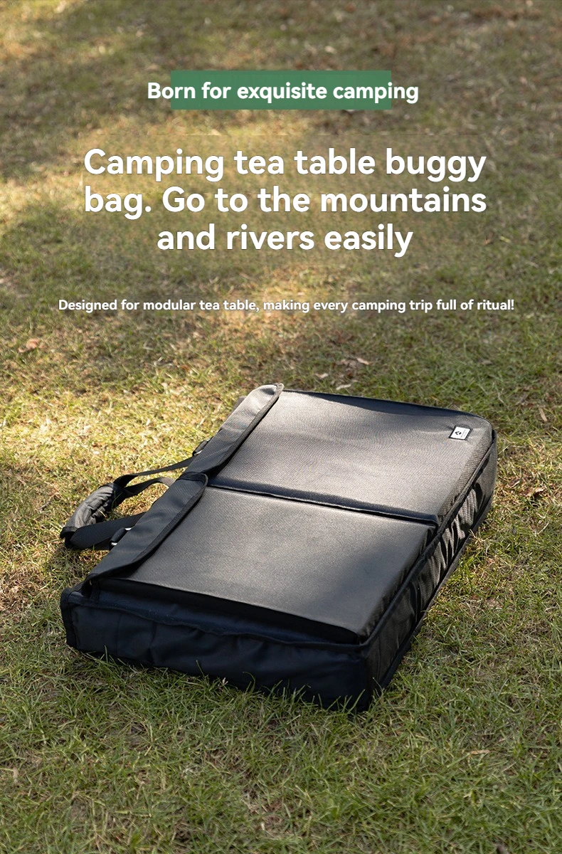 CK-B2 Tea Table Bag Camping IGT Two-Unit Foldable Table Bag Unit Board Storage Bag Shockproof Thickened Table Bag