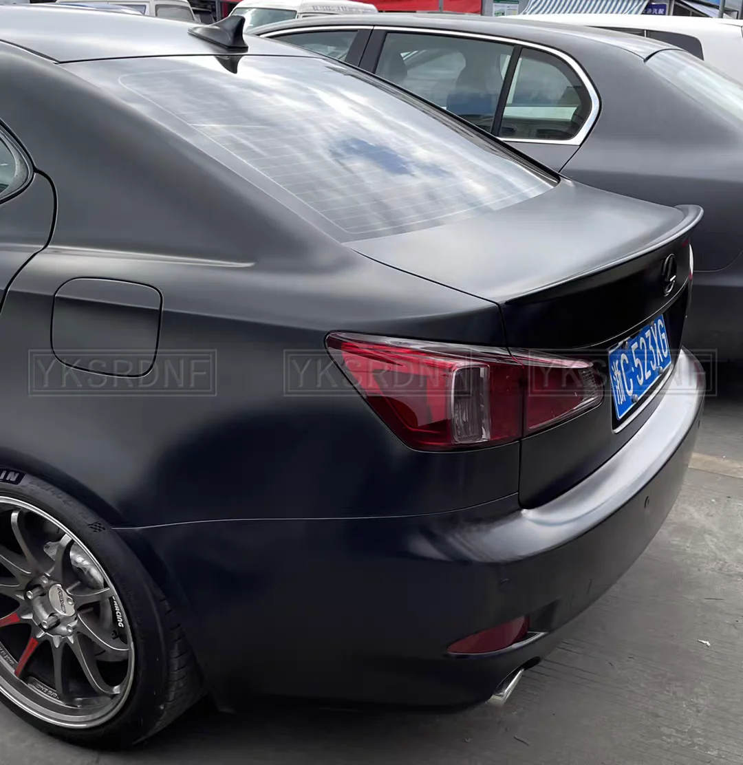 Fit For Lexus IS250 IS300 IS350 2008 2009 2010 2011 2012 2013 ABS Plastic Unpainted Primer Color Exterior Rear Wing Spoiler