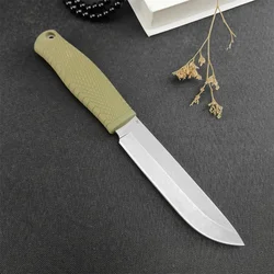 BM 202 Fixed Blade Green Nylon Fiber Handle Hidden Tang High Quality D2 Blade Outdoor Knife Tactical Survival Military Tool