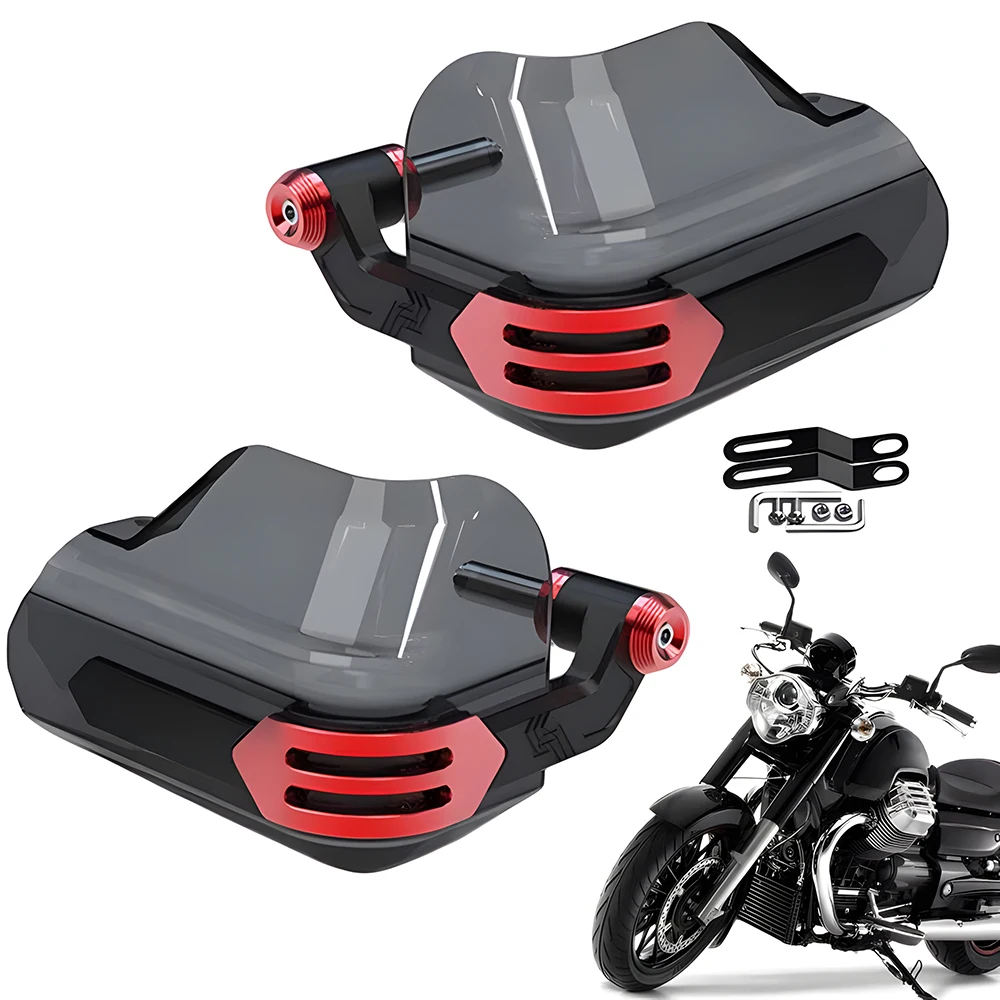 

Universal Hand Guards Motorcycle Handbrake Protector Shield High-Intensity Motorcycle Handlebar Hand Guards Horn Protection
