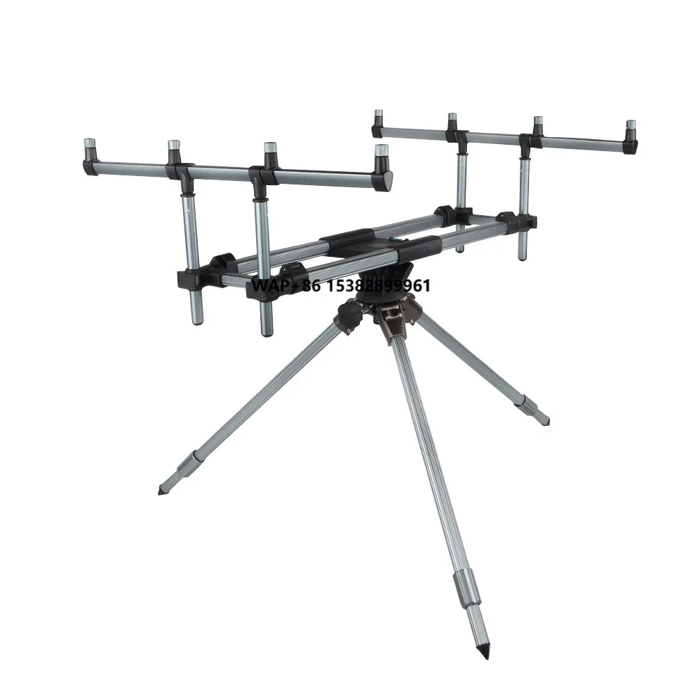 أعلى جودة تلسكوبي الألومنيوم 4 قوس الكارب الصيد رود جراب قابل للتعديل معدات صيد سمك الشبوط لدغة #1