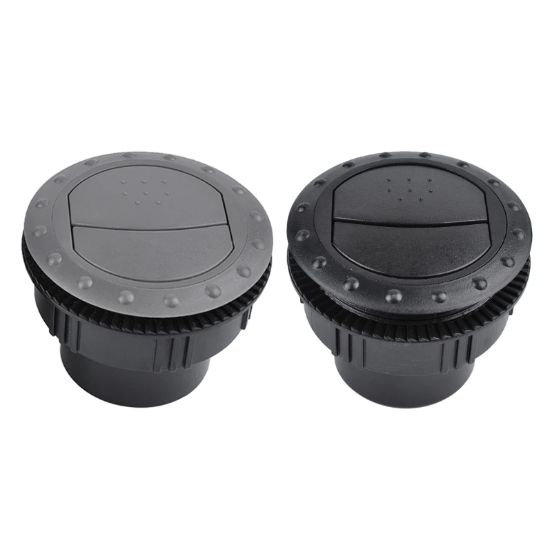 Universal Car Air Conditioner Deflector Outlet Round Rotating Interior Vents for RV Bus Truck Camper-Caravan Dropship