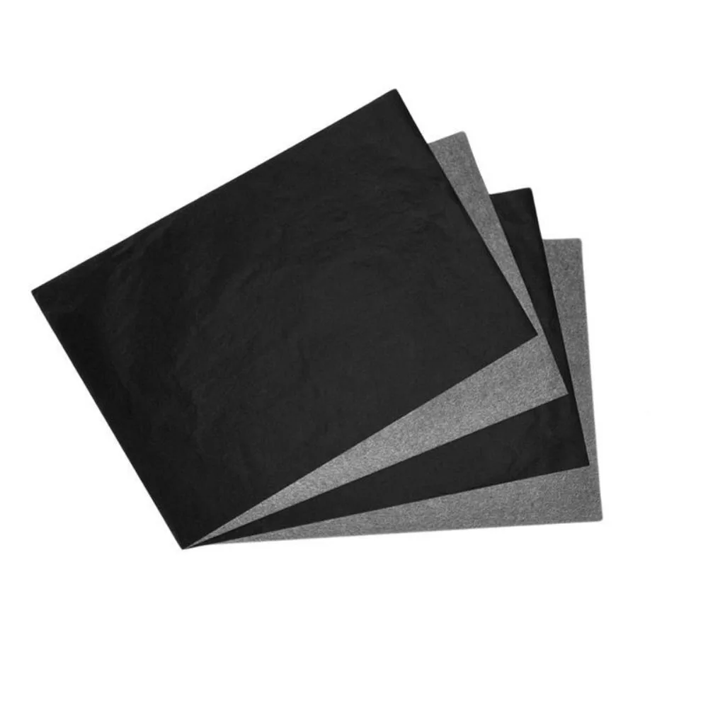 Tracing Paper Carbonless Copy Paper Graphite One-side Drawing Carbon Paper Reusable Black Blue Reusable