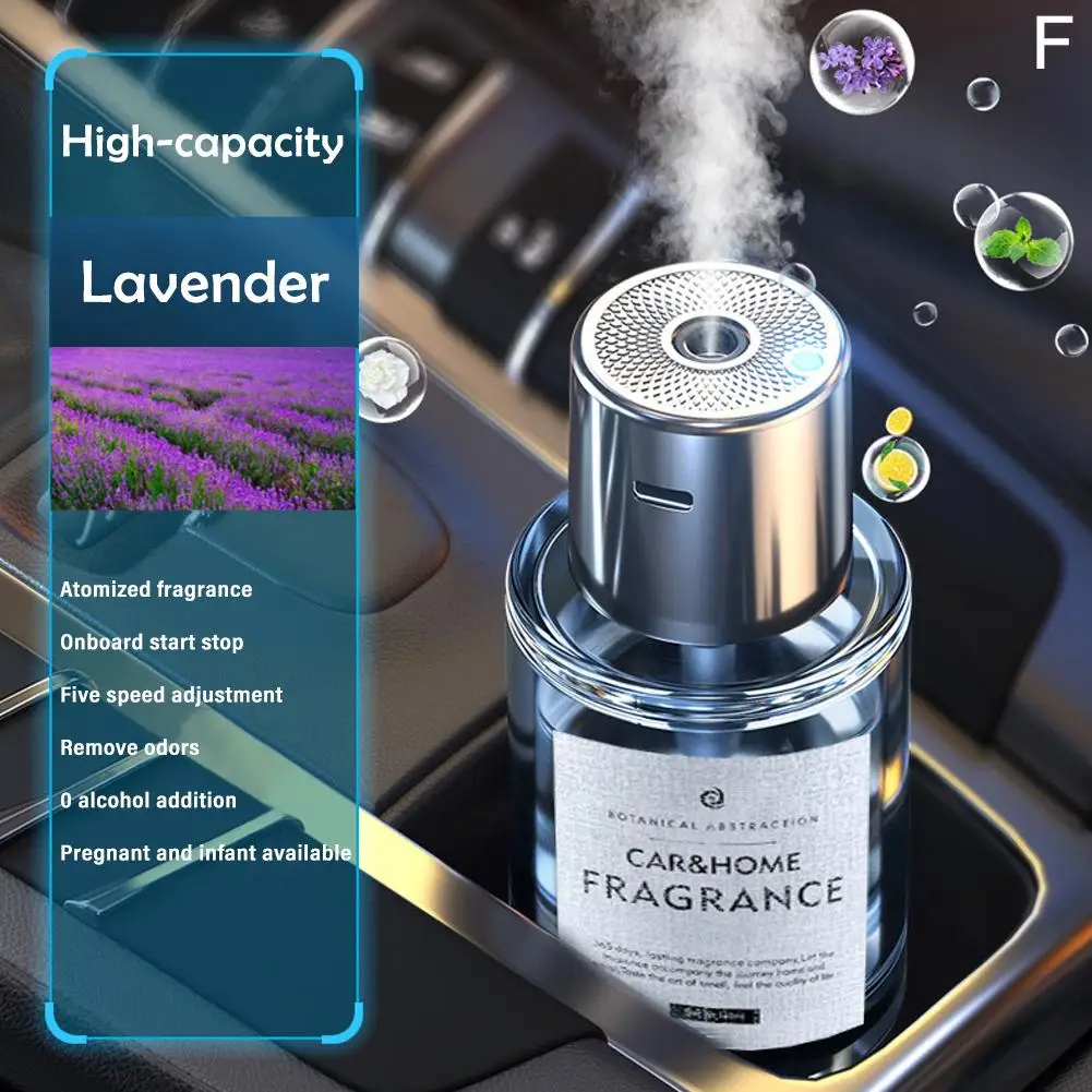 PULVERIZADOR DE fragancia montado en el coche, locomotora de fragancia inteligente, humidificador de gran capacidad, fragancia Interior