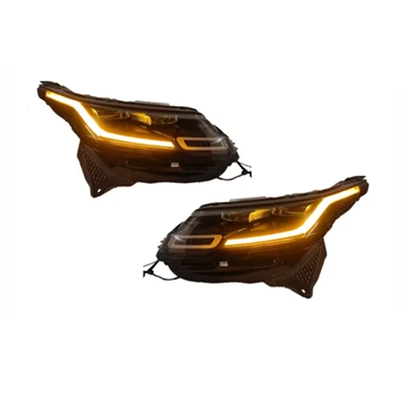 حار بيع لاند روفر فيلار LED المصابيح الأمامية سيارة LED المصابيح الأمامية 2017-2019 L560
