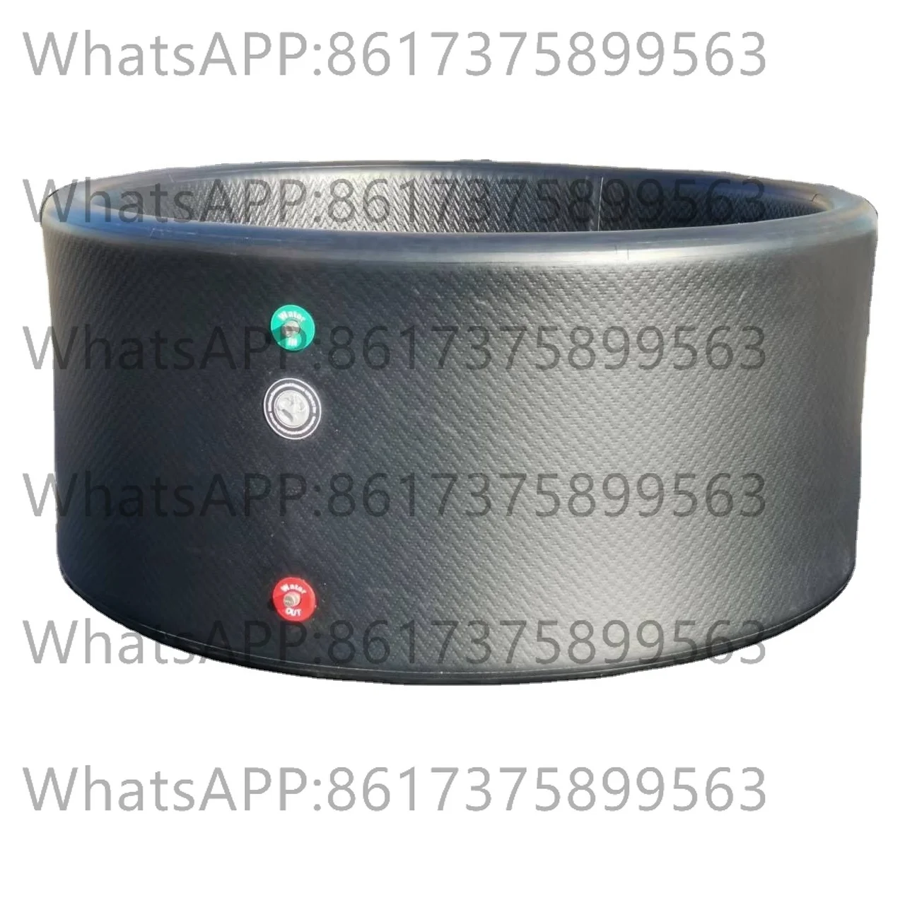 Bañera de baño fría, bañera de refrigeración inflable, piscina para mascotas, bañera enrollable