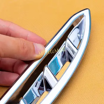 Pro chromovaný přední nárazník pro Toyota Venza Harrier, boční kryt větracích otvorů, lišty a příslušenství 10 nejlepší prodej Nárazník pro Toyota Harrier - №2