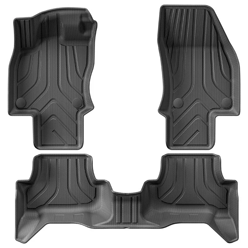 Car Trunk Mat For Volkswagen T-ROC 2018 TPE Floor Mats All Weather Backrest Mat Rear Trunk Pad Cargo Liner Anti Dirty Pads