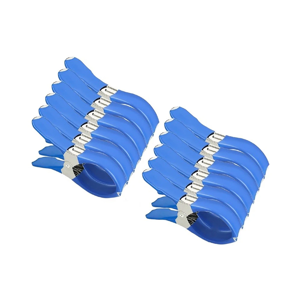 Pool Cover Clips 30 Pack Stainless Steel For Heavy-Duty Wind Resistant Anti-Tear Clamps for Winter Pool Cover Installation