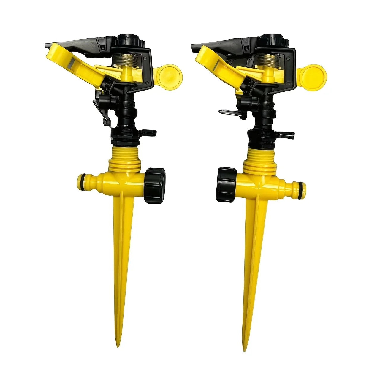 360 Degree Rotating Spray Garden Nozzle High Pressure Impact Spray Tool Long Range for Watering Plants And Cleaning