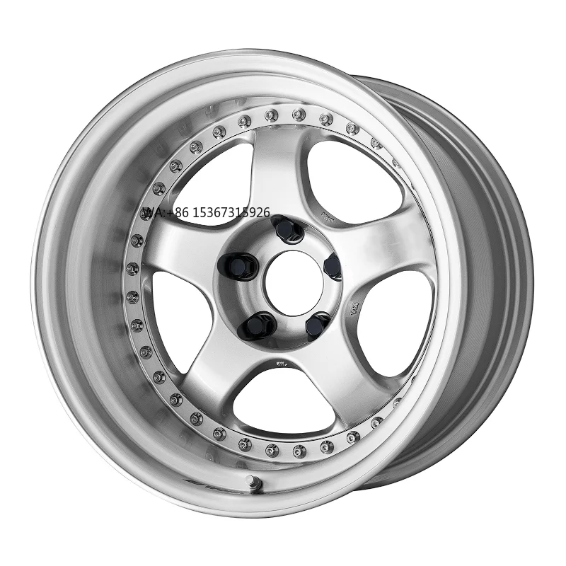 

DT Серебристые 18-20-дюймовые кованые суперглубокие вогнутые алюминиевые диски 8J 9J 10J 5x114,3 трехсекционные колеса для пассажирского автомобиля