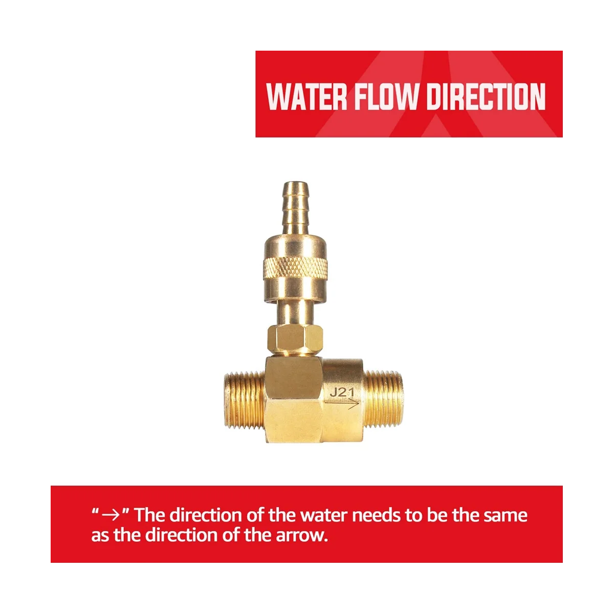 Adjustable Chemical Injector Kit, Injector for Pressure Washer, 3/8Inch Soap Injector with Siphon Hose & Soap Nozzle