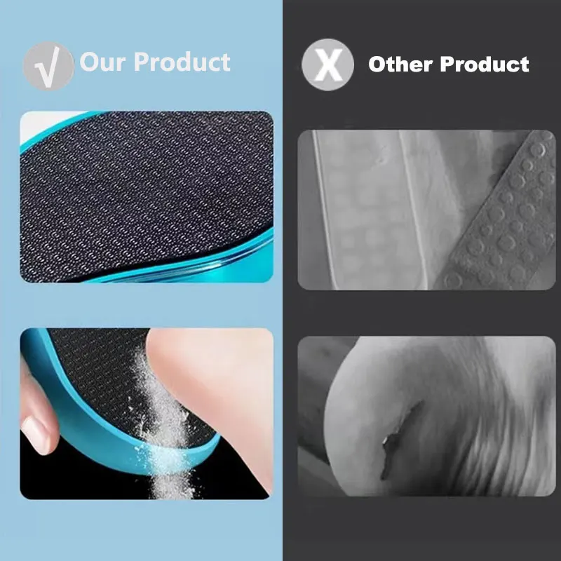 Glass Foot File for Removing Dead Skin Foot Pumice Stone Shower Heel Scraper Foot Care Pumice Stone - view 3