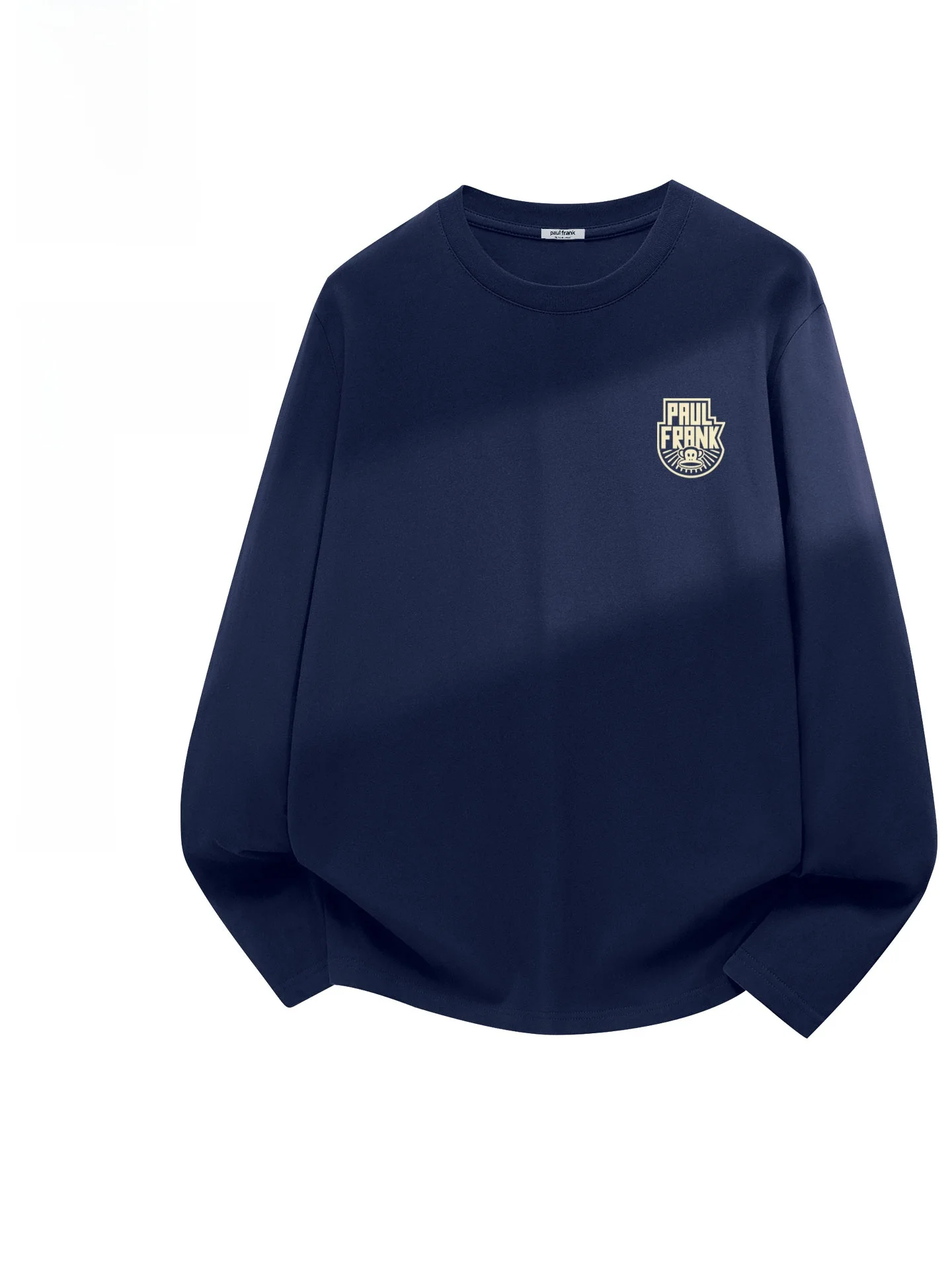 

Long Sve Cotton T-irt Men's Base irt Spring New Inner Wear Big Mouth Monkey Blue Color Breathable Casual Sle