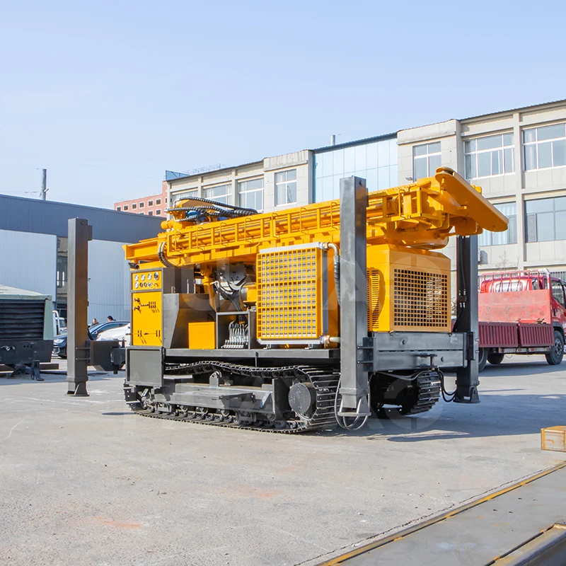 Deep Well Drilling Water Pneumatic Depth 800m Borehole Drilling Machine for Water Well