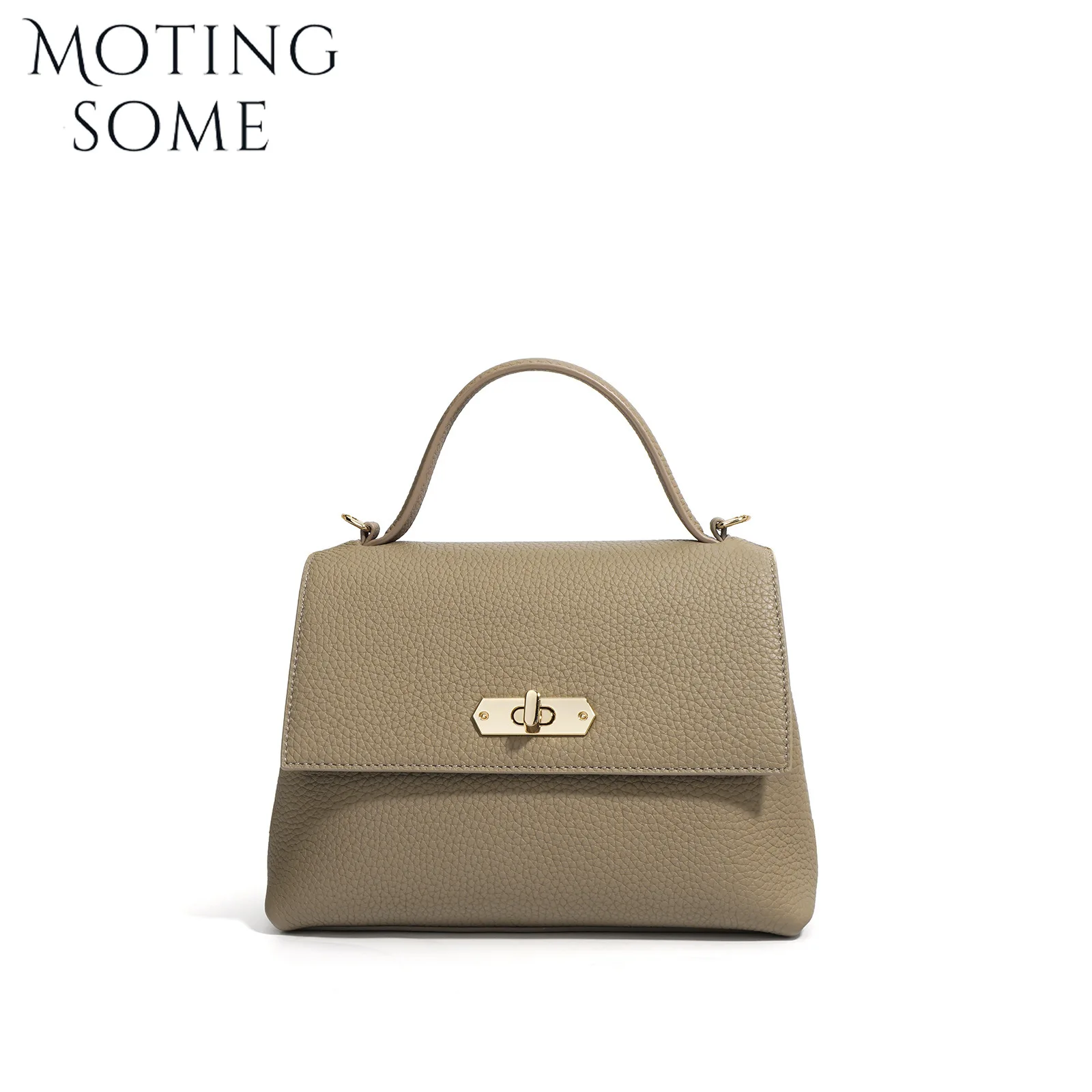 Motingsome Fashion Cowhide Leather Mini Bag Women Shoulder Genuine Leather Flap Bags Luxury Satchel Lady Daily Purses 2024 New