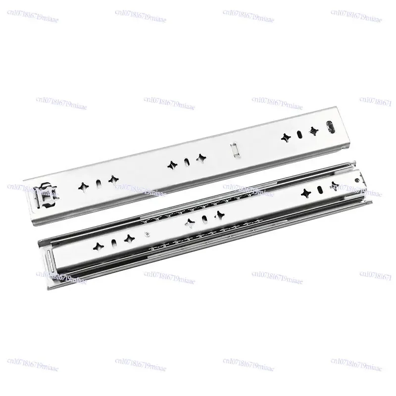 

53 Wide 304 Stainless Steel Heavy Industrial Slide Lengthened Thickened Bearing Rail RV Drawer Rail Slide