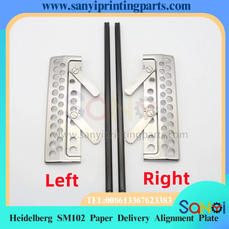 91.209.210F 91.209.211F 66.015.113 91.015.412 Heidelberg SM102 Paper Receiving Board Paper Leveling Paddle