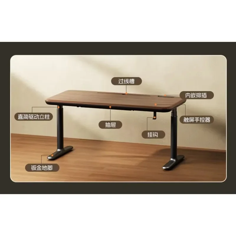 - Intelligent Electric Lift Dual Motor Computer Gaming Table Learning Deskn8