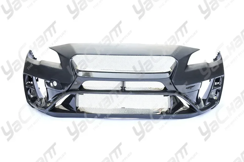 Car-Styling Portion Carbon Fiber Front Bumper Fit For 2015-2019 Impreza VA WRX S4 & WRX STI Sedan VRS ARISING II Style