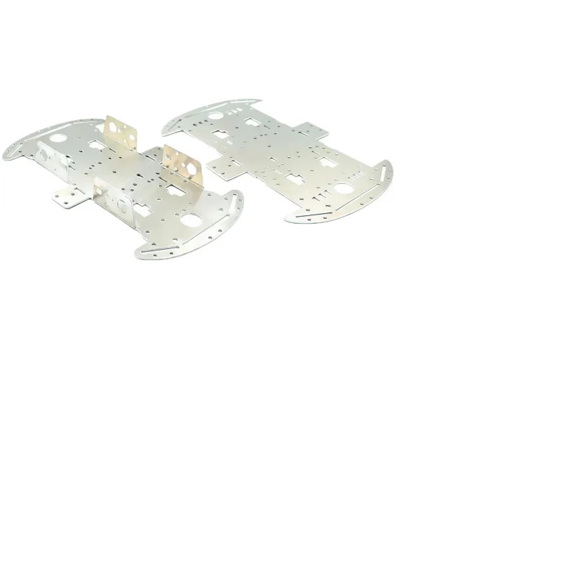 Aluminiowy podwozie samochodu DIY McNamum Wheel 4WD Inteligentne unikanie