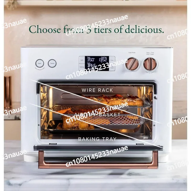 Cafe Couture Oven with Air Fry, 14 Cooking modes in 1 including Crisp Finish, Wifi, Matte White