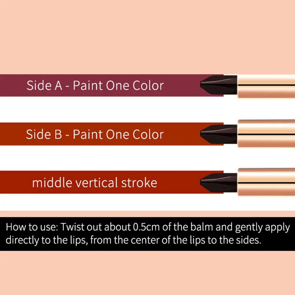 3 في 1 أحمر شفاه متغير الألوة فيرا أحمر شفاه ثلاثي الألوان مكياج شفاه يدوم طويلاً طبيعي T1K غير لاصق مستحضرات تجميل مرطبة طويلة Co J8J6 #5