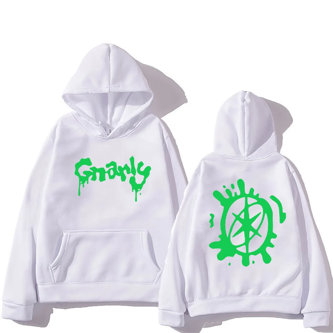 Katseye Merch Gnarly Logo Printed Hoodie Men Women Casual oversized hoodie Fashion Casual HipHop Sweatshirt Harajuku Unisex
