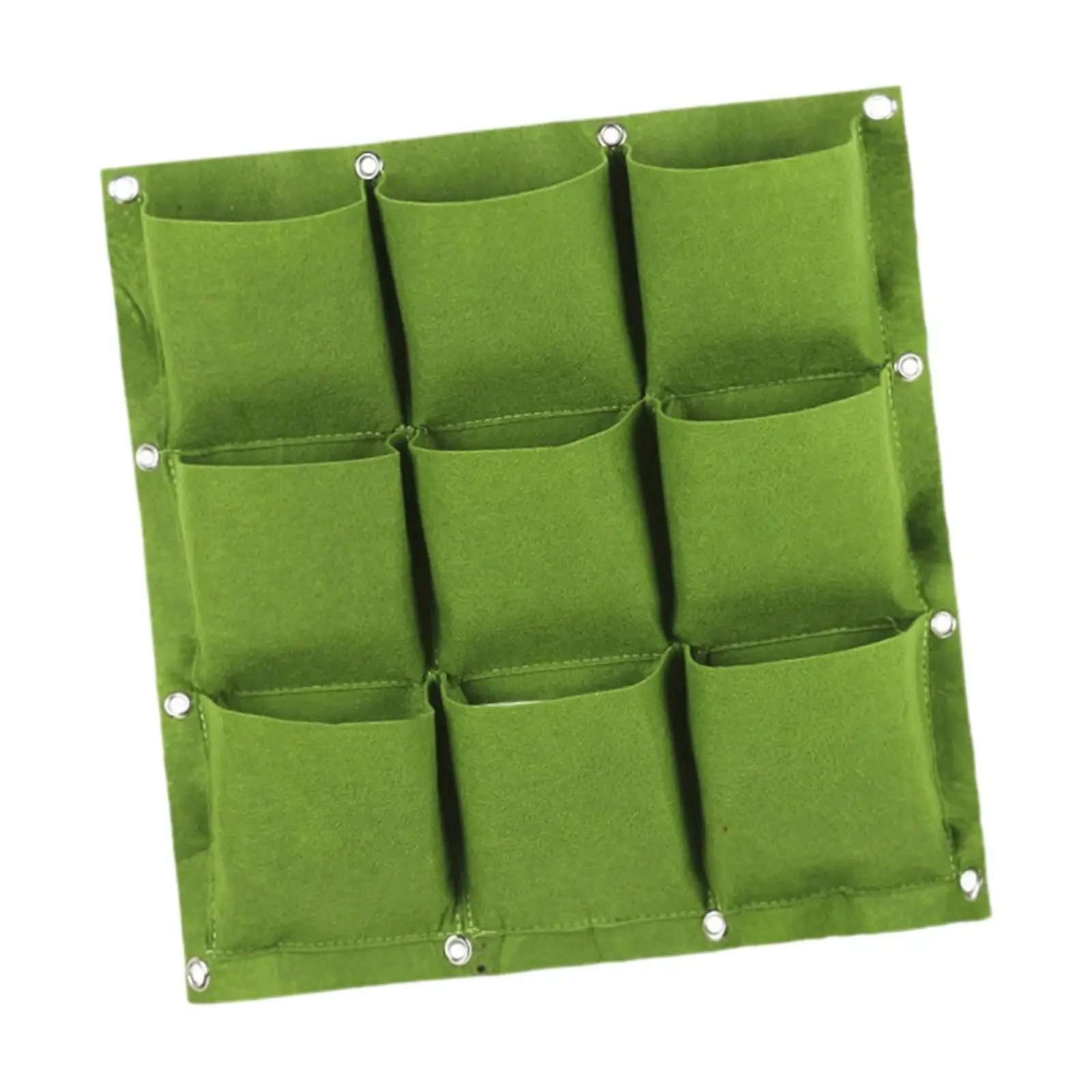 

Садовый настенный горшок с 9-мя карманами, нетканый вертикальный настенный мешок для выращивания растений для газона, забора, выращивания теплицы, двора