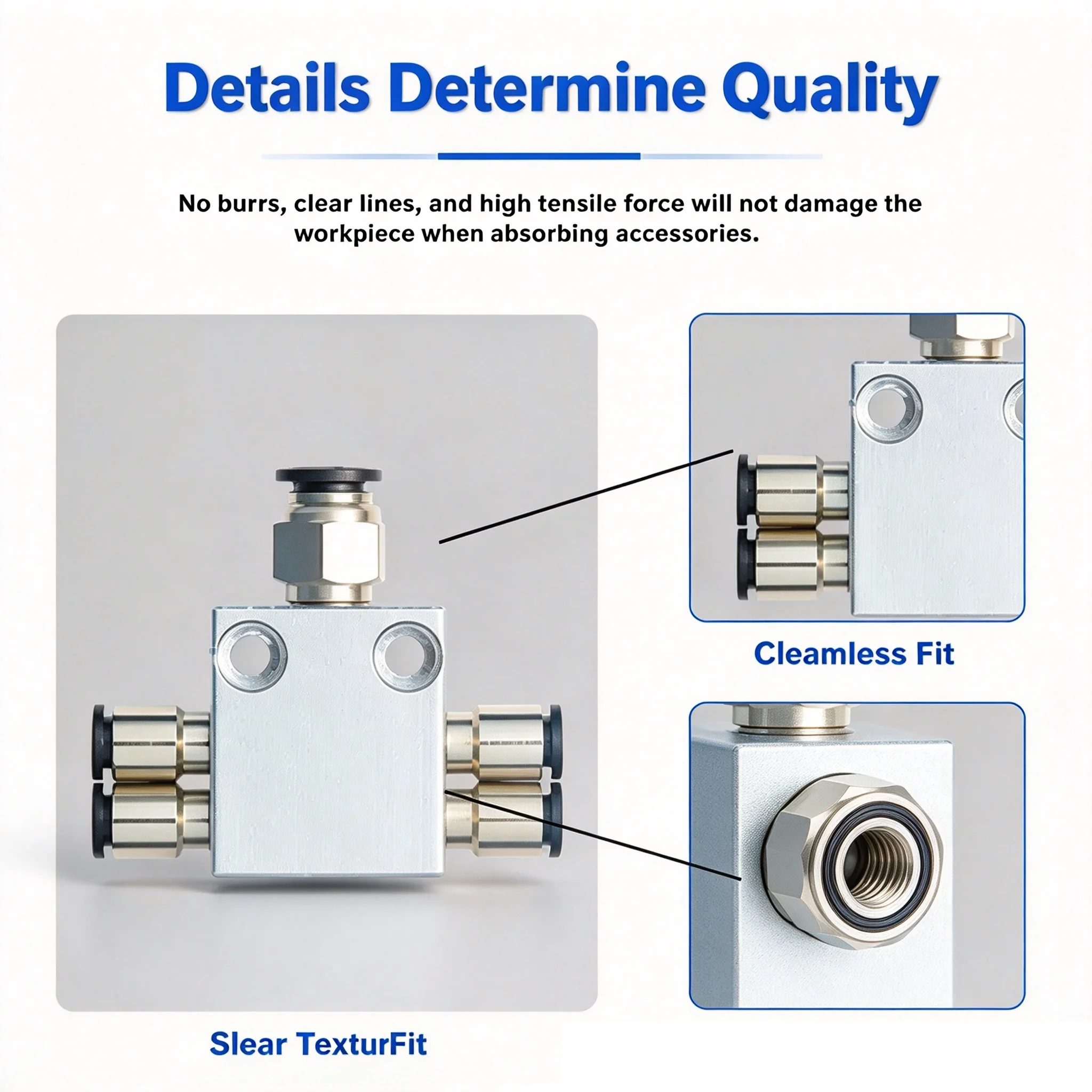 Aluminum Alloy Multi Tube Vacuum Manifold 1 Way Air Inlet with 4/6/8/10/12/16 Way Outlet Small Exhaust Splitter Air Path Distrib