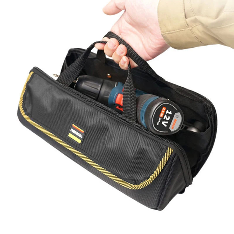 

Сумка для инструментов электрика, портативная портативная большая сумка для инструментов, профессиональный столярный органайзер для ручных инструментов, многофункциональный набор инструментов